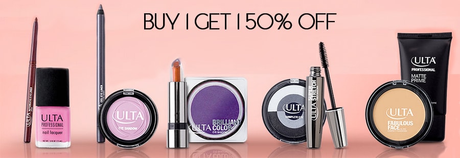 ULTA - Buy 1 Get 1 50% Off