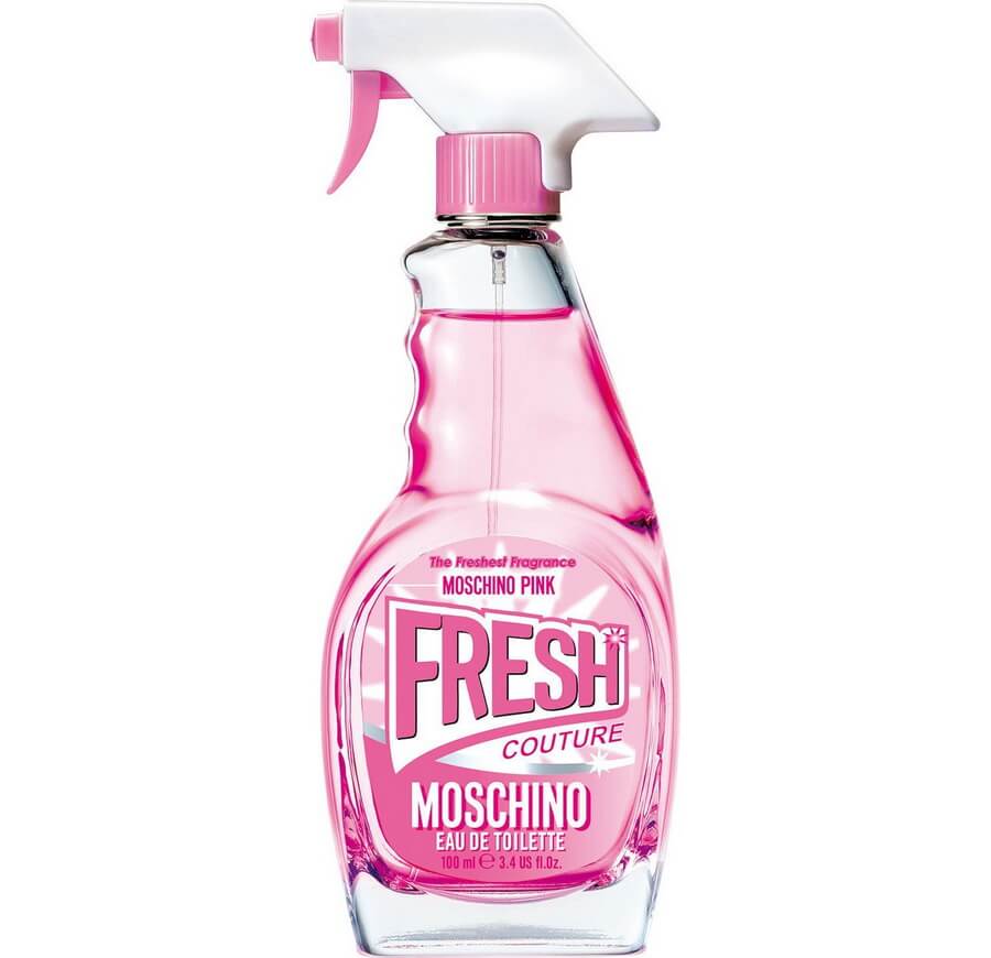 Moschino Pink Fresh Couture For Women Eau de Toilette with a humorous and ironic design