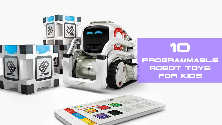 Programmable robot toys for kids