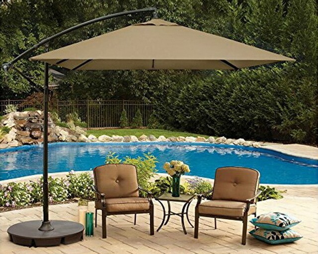 11 Best Large Cantilever Patio Umbrellas with Ideal Shade Coverage